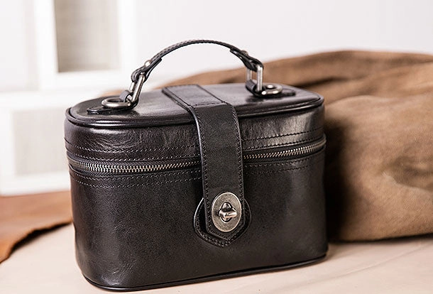 Handmade vintage doctor bag leather crossbody bag purse shoulder bag for women All-Occasion Bag