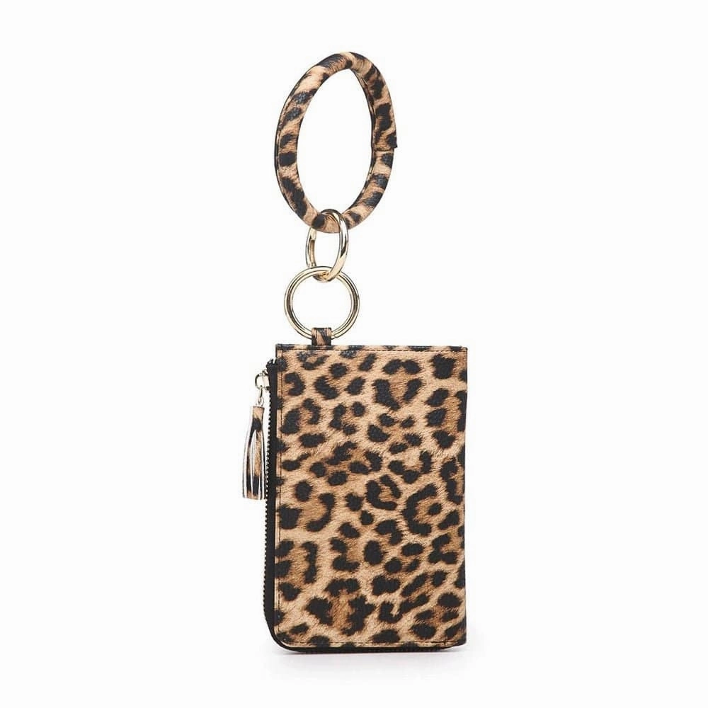 M1973 Wristlet Zipper Bangle/Wallet/Cardholder w/ Tassel Outdoor Adventure