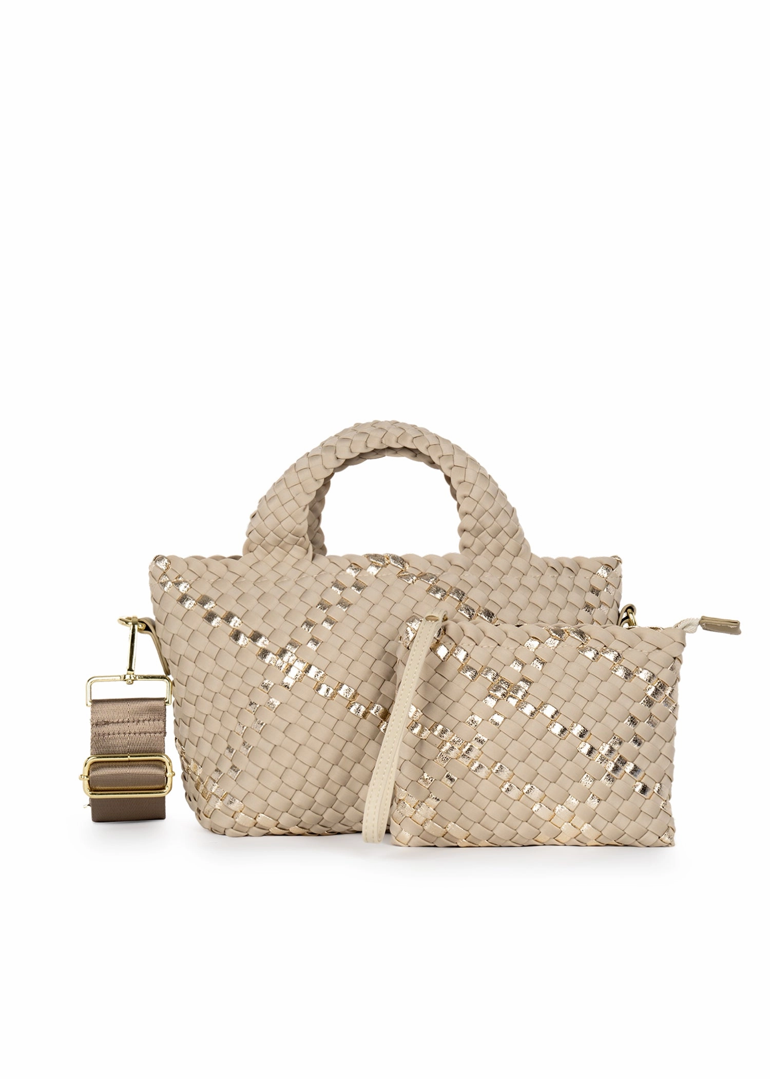 Mark Buff Woven Tote Outdoor Lifestyle Travel Ready