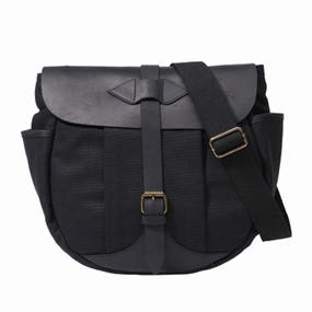 Mens Canvas Leather Saddle Side Bag Messenger Bag Canvas Shoulder Bag for Men Everyday Travel Travel Comfort