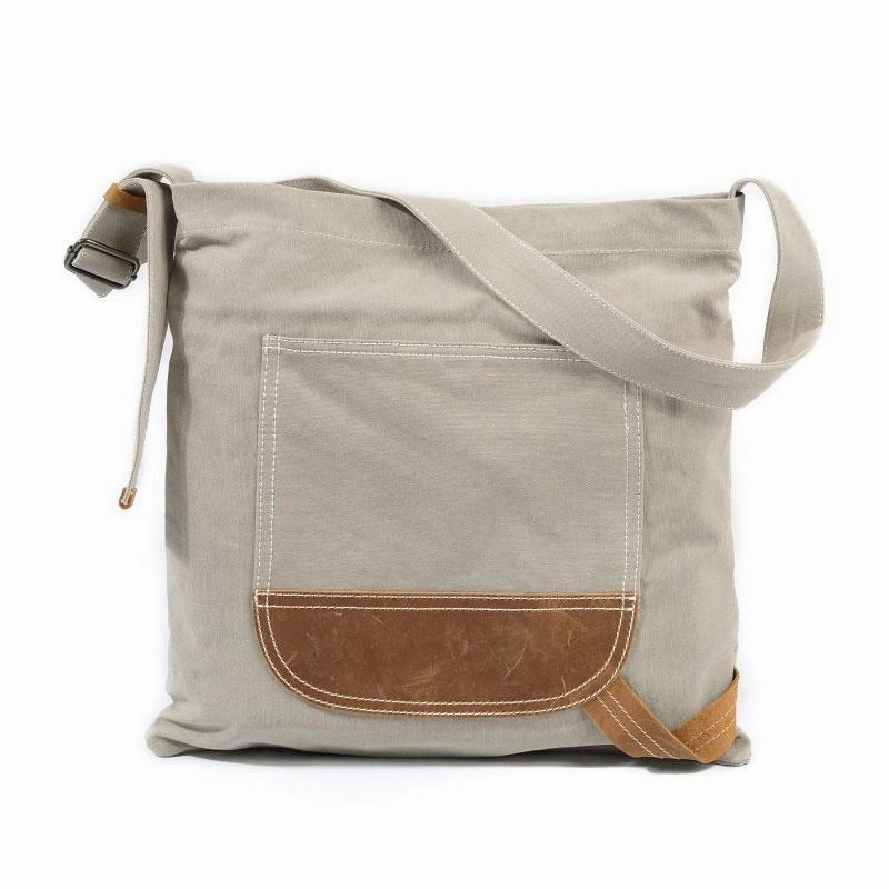 Mens Canvas Side Bag Messenger Bag Canvas Courier Bag Shoulder Bag for Men Travel Comfort Daily Essential