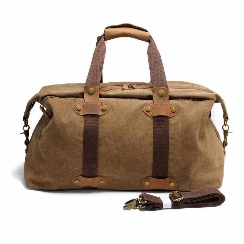 First Aid Class Mens Waxed Canvas Weekender Bag Canvas Travel Bag Shoulder Bag for Men