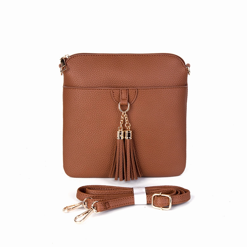 Middleburg Crossbody - Camel Minimal Form