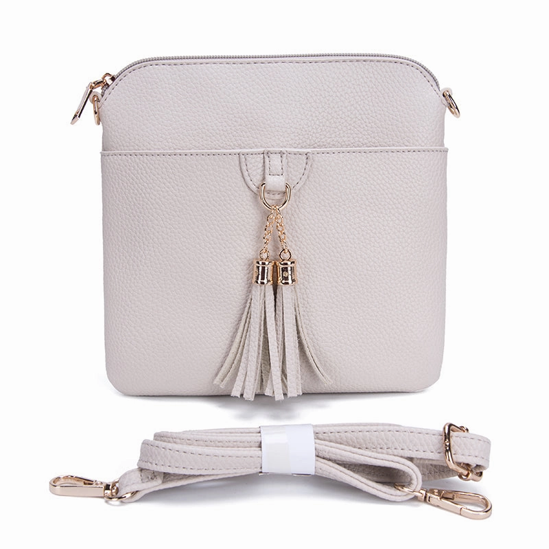 Streamlined Form Classic bag for outings Middleburg Crossbody - Ivory