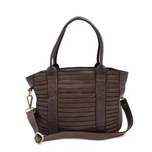 Urban Daily Companion Designed to offer ultimate ease and comfort when wearing Milan Tote in Chocolate