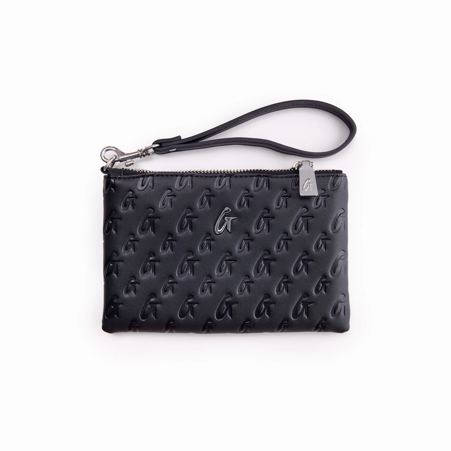 MINI MONOGRAM SILVER WRISTLET - BLACK Organized Lifestyle Laptop Storage