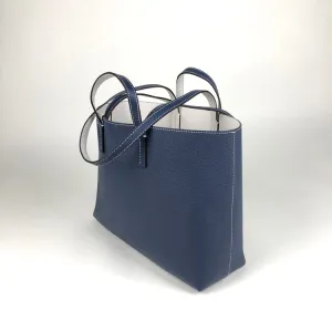 Womens Gray Leather Shoulder Tote Bags Best Tote Handbag Shopper Bags Purse for Ladies Practical Ready