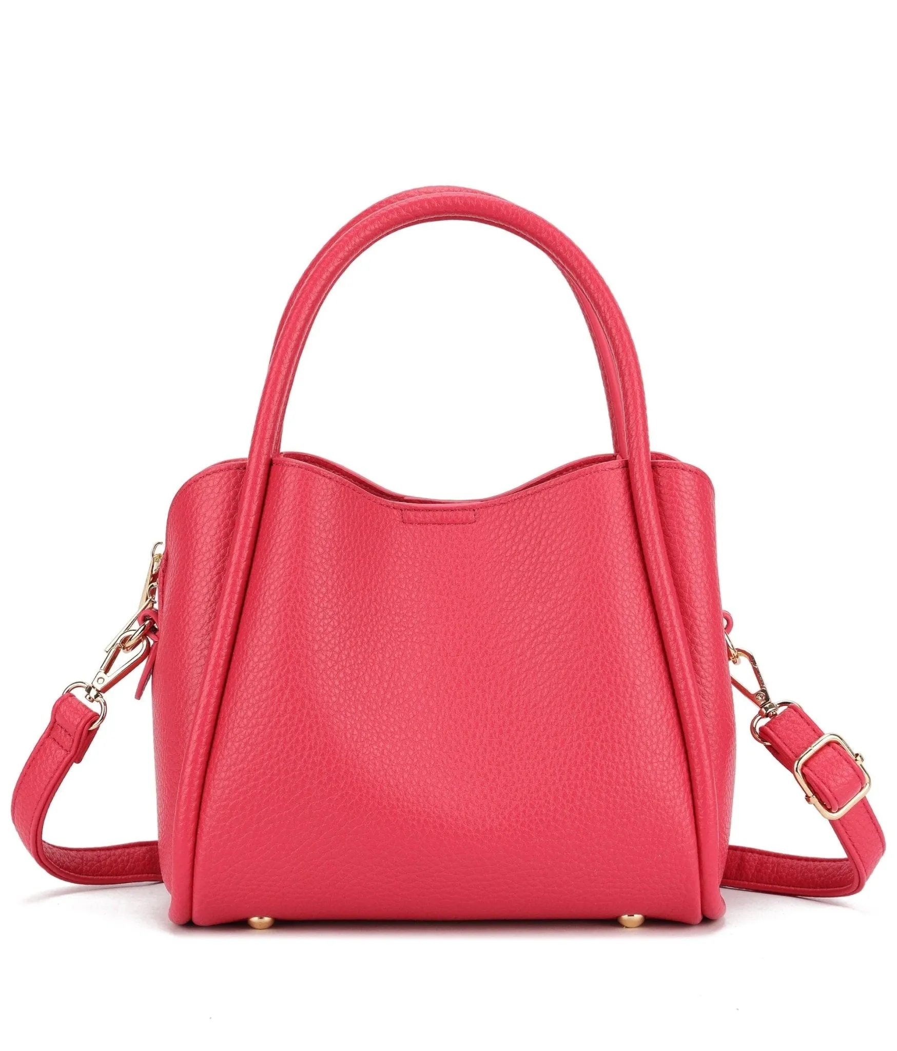 Essential Carry 94646 Clara 3 Compartment Satchel/Crossbody Bag