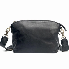 Street Lifestyle Casual Function Brown Leather Mens Casual Small Courier Bags Messenger Bag Black Postman Bag For Men