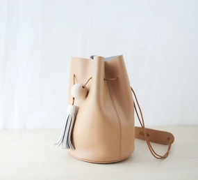 Trendy Modern Look Versatile purse Mini LEATHER Bucket Bag WOMENs SHOULDER BAG Purses FOR WOMEN