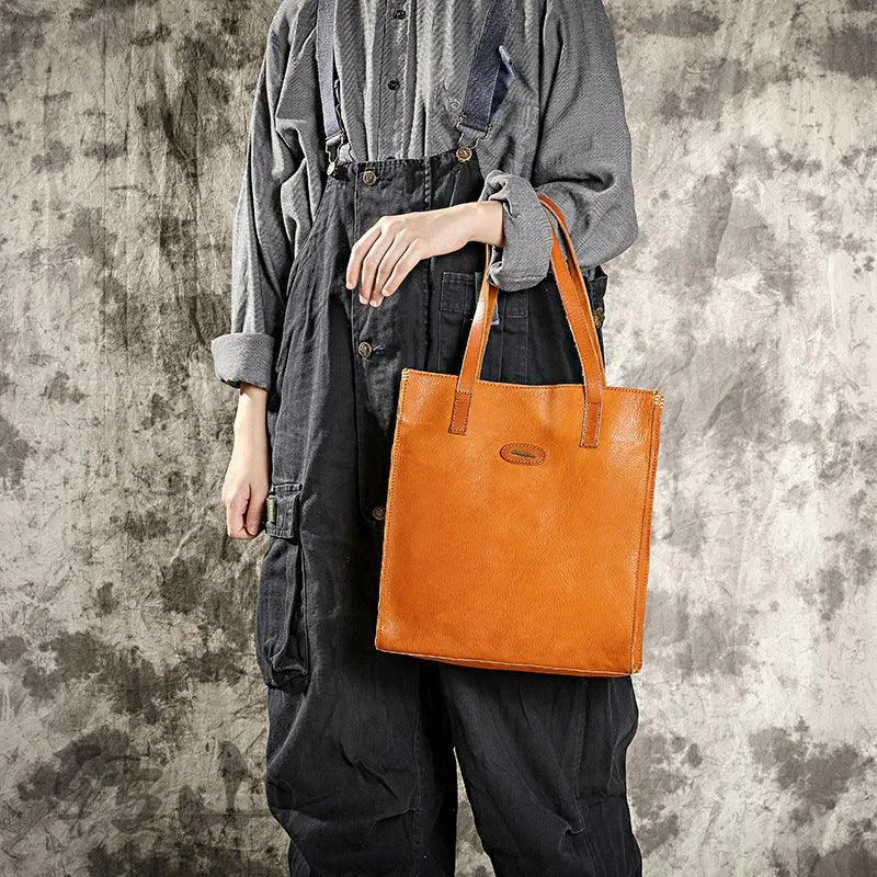 NATURAL Italy Cowhide Leather Handmade Bag, Tote, Leather Shoulder Bag, Leather Bag, by Alexel Crafts Australia Business casual