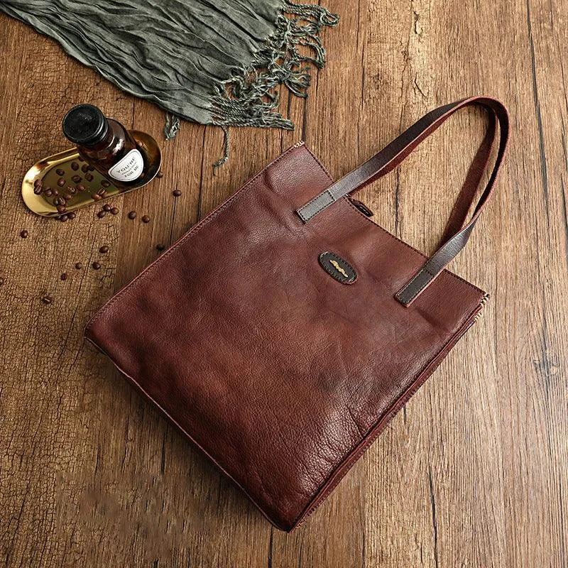 NATURAL Italy Cowhide Leather Handmade Bag, Tote, Leather Shoulder Bag, Leather Bag, by Alexel Crafts Australia Outdoor Adventure Urban Outfit