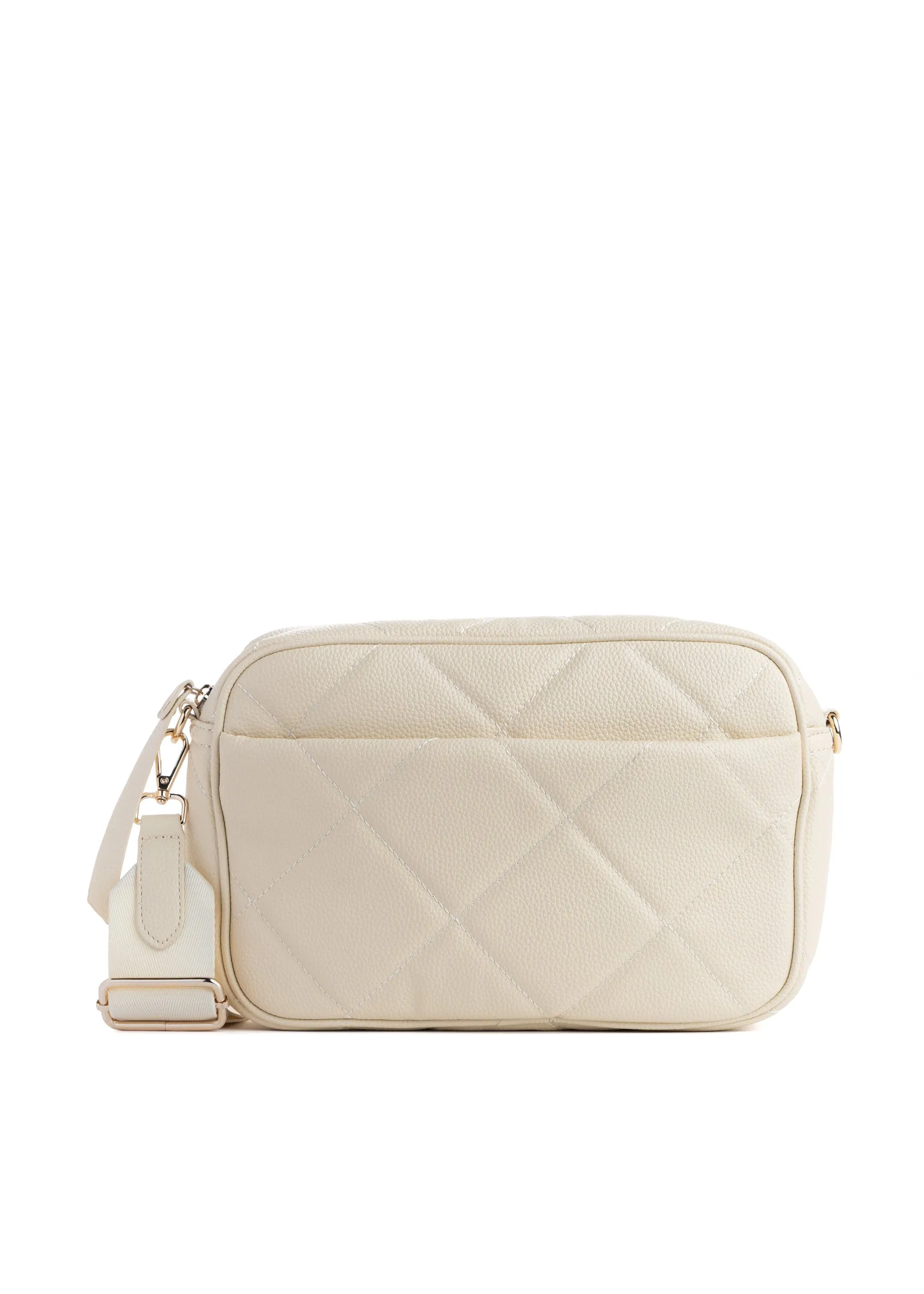 Noa Vanilla Camera Crossbody Sleek Profile