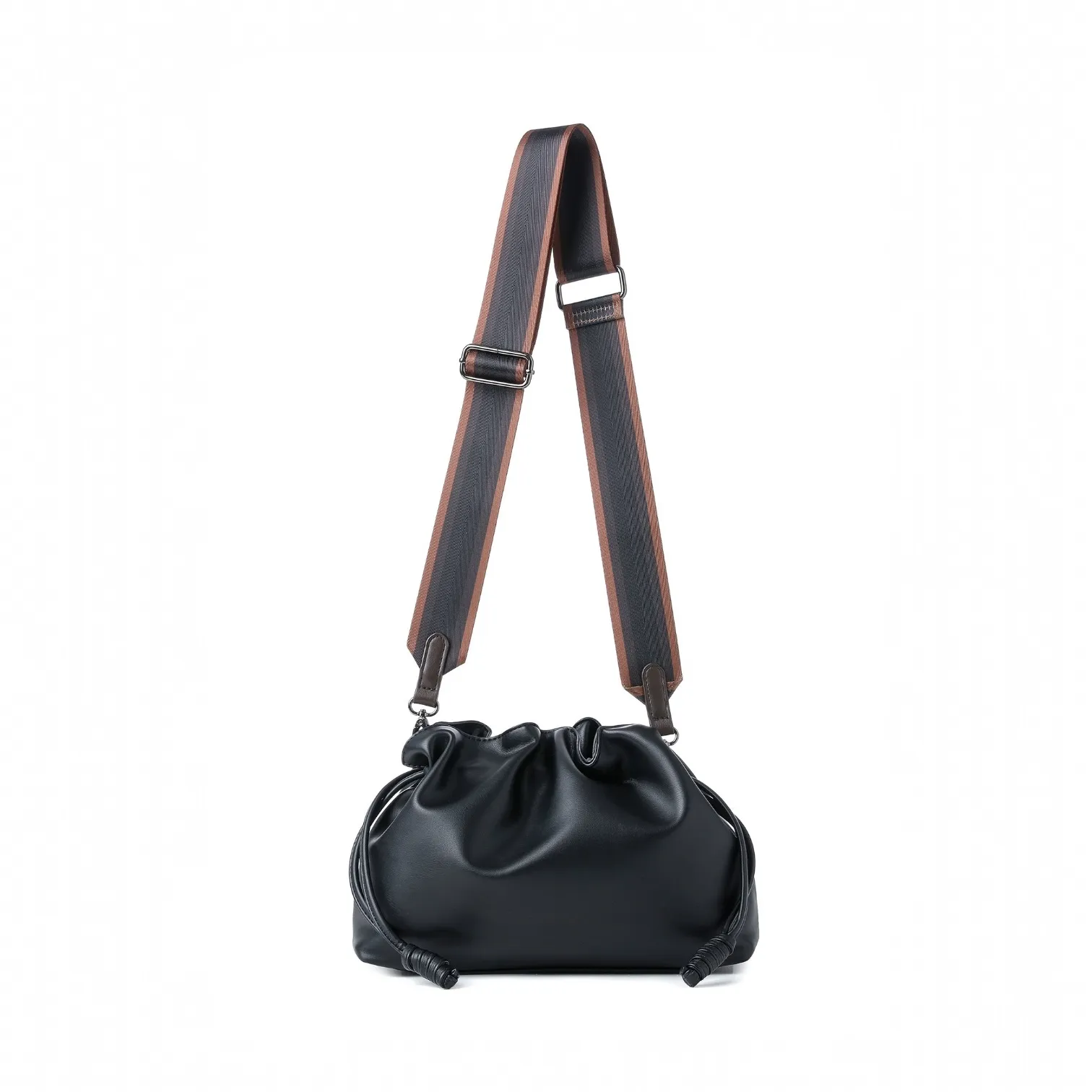 Taylor Black Convertible Crossbody Compact design allows for quick and easy access to all your essentials