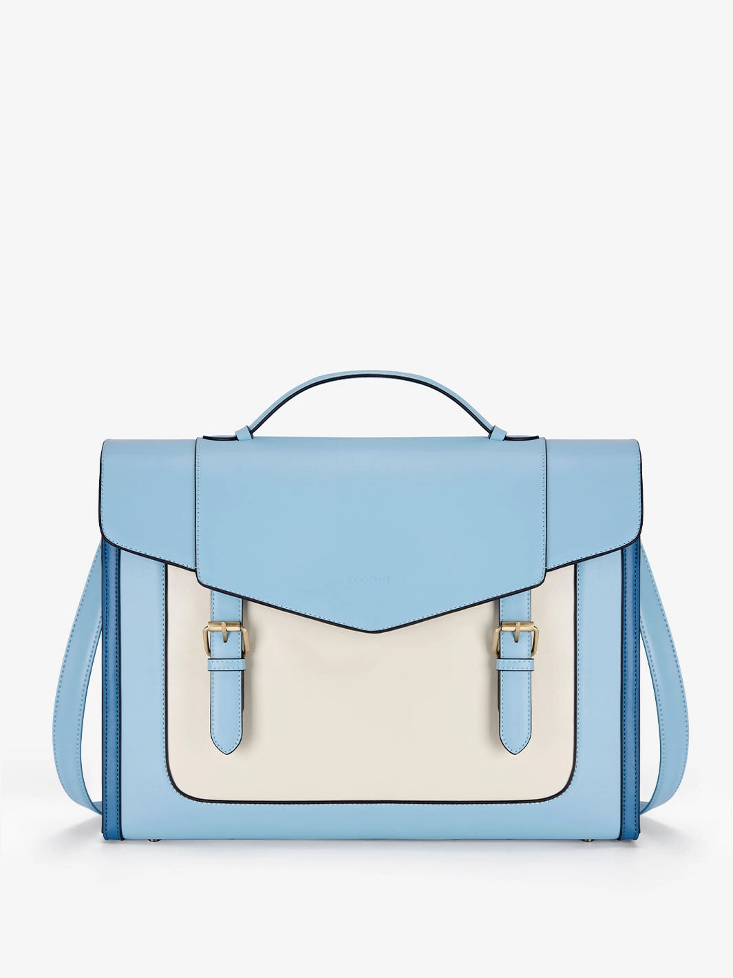 Versatile Use Simple Functionality Julie Vintage Vegan Briefcase