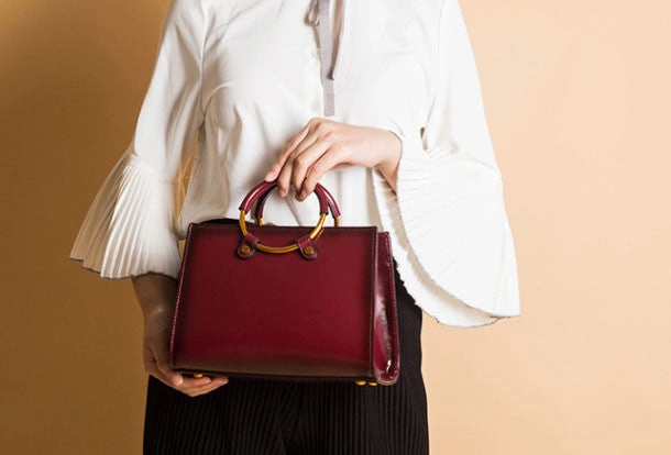 Genuine Leather crossbodybag handbag shoulder bag for women leather bag Organized Interior