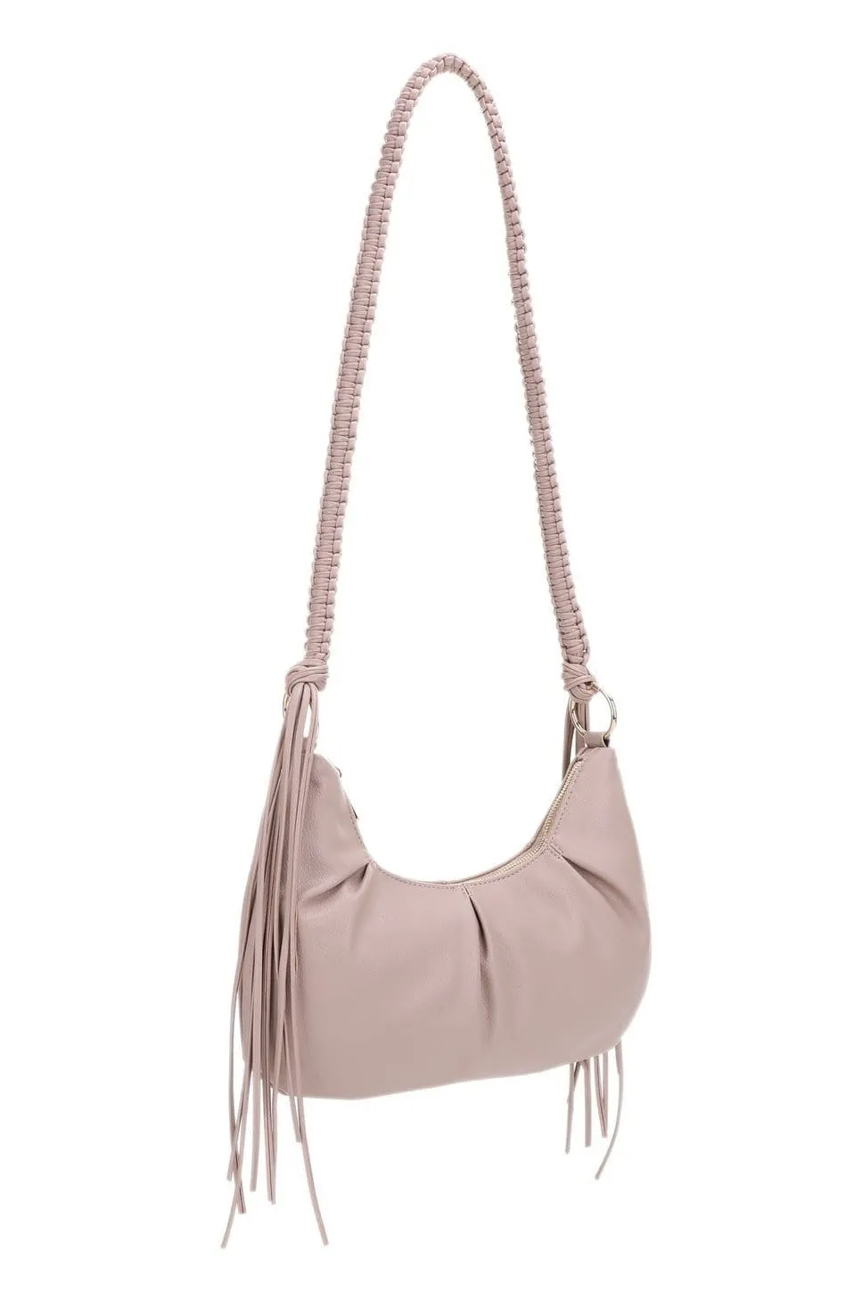HL20631 Tasha Fringe Crossbody Bag Functional Outdoor Fashion Simple Modern Outfit
