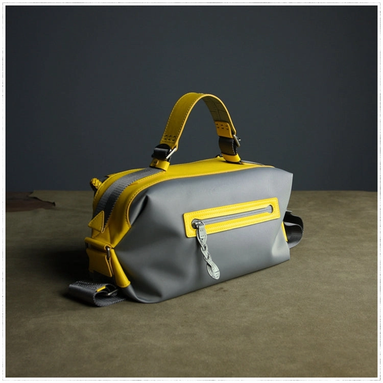 Casual Day Out Comfort Style Cute Womens Khaki NYLON Handbag Purse Cube NYLON Shoulder Bag Crossbody Purse for Ladies