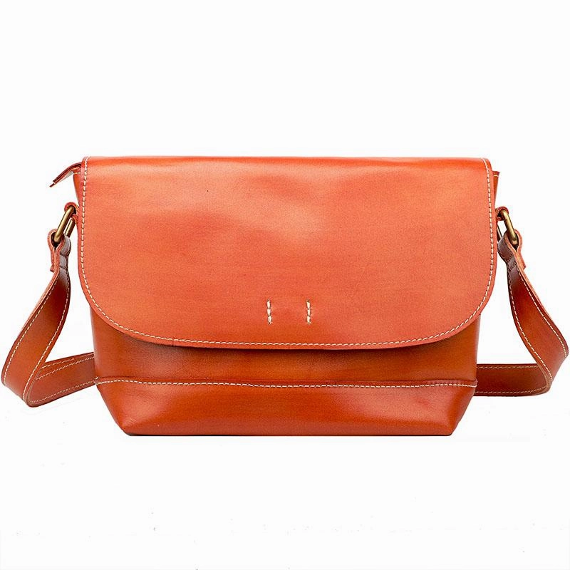 Casual Small Leather Mens Black Side Bag Brown Postman Bag Messenger Bag For Men Casual Carry