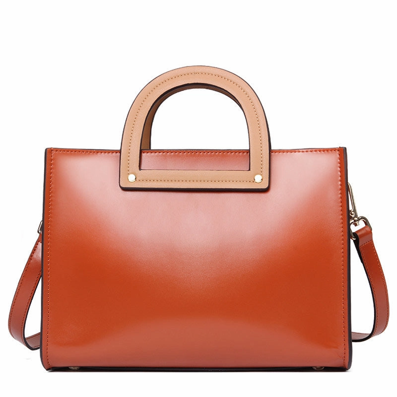 Genuine Leather handbag shoulder bag for women leather crossbody bag Smart Function