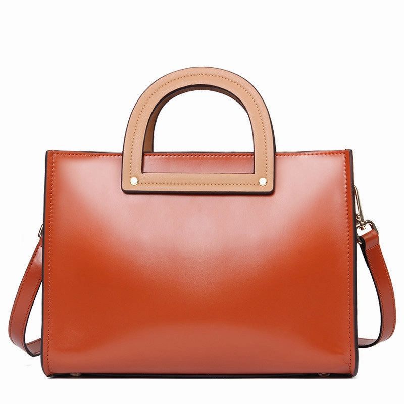 Smart Accessory Soft Touch Genuine Leather handbag shoulder bag for women leather crossbody bag