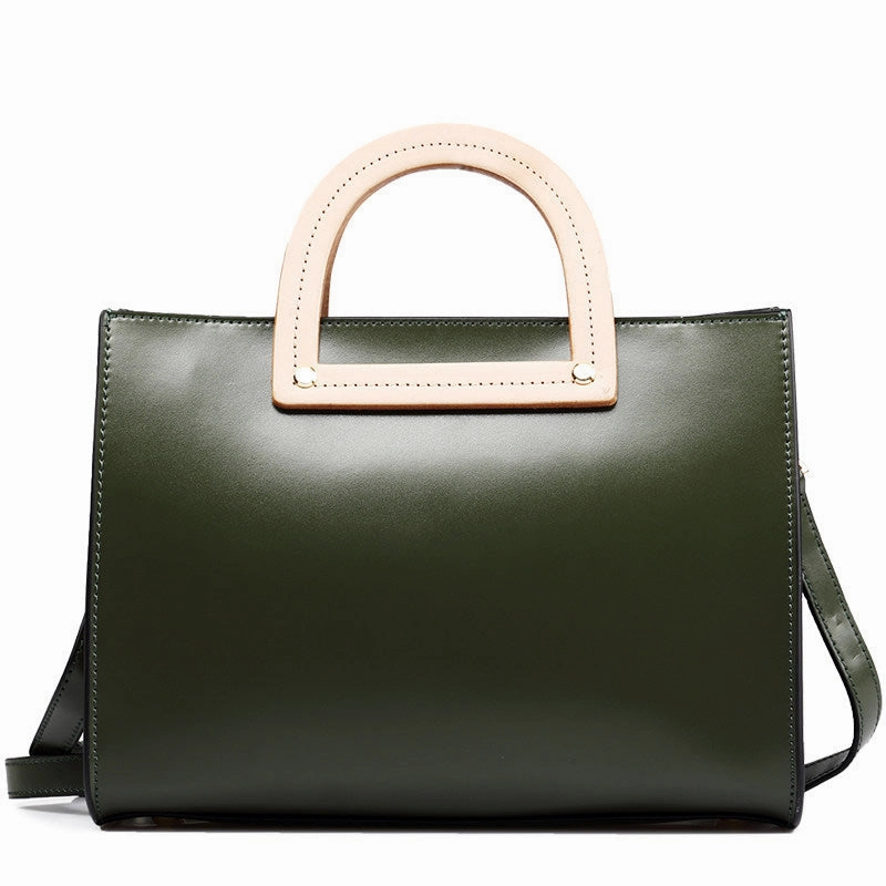 Genuine Leather handbag shoulder bag for women leather crossbody bag Smart Finish