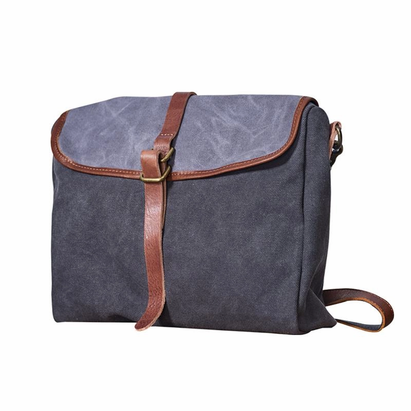 Fashion Canvas Mens Side Bag Canvas Messenger Bags Canvas Satchel Courier Bag for Men Stylish Practicality Daily Companion