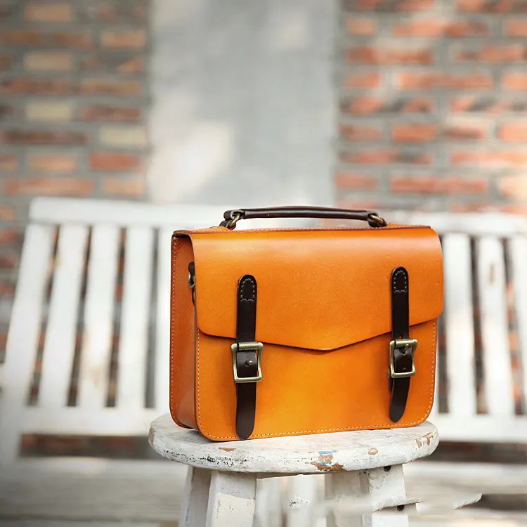 Handmade Leather bag for women leather shoulder bag crossbody bag Urban Comfort