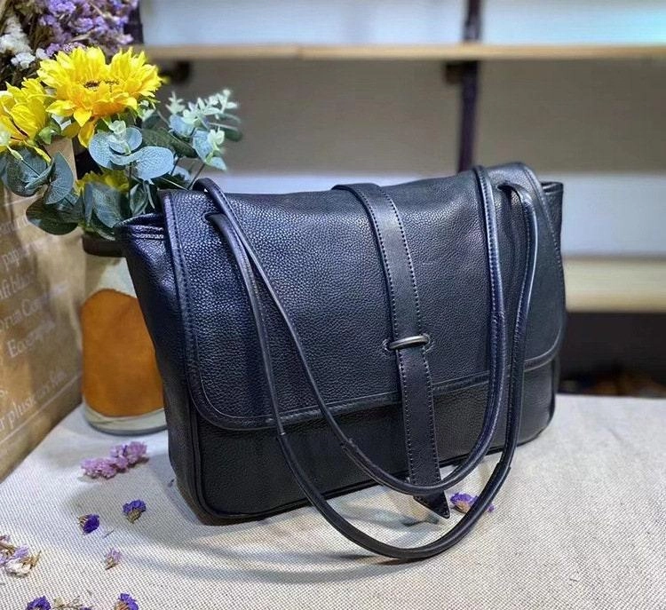 Stylish Companion Elegant Finish Full Grain Leather Tote Leather Laptop Bag Women, work bag, Womens casual bag, Leather messenger bag, Womens shopping bag leather