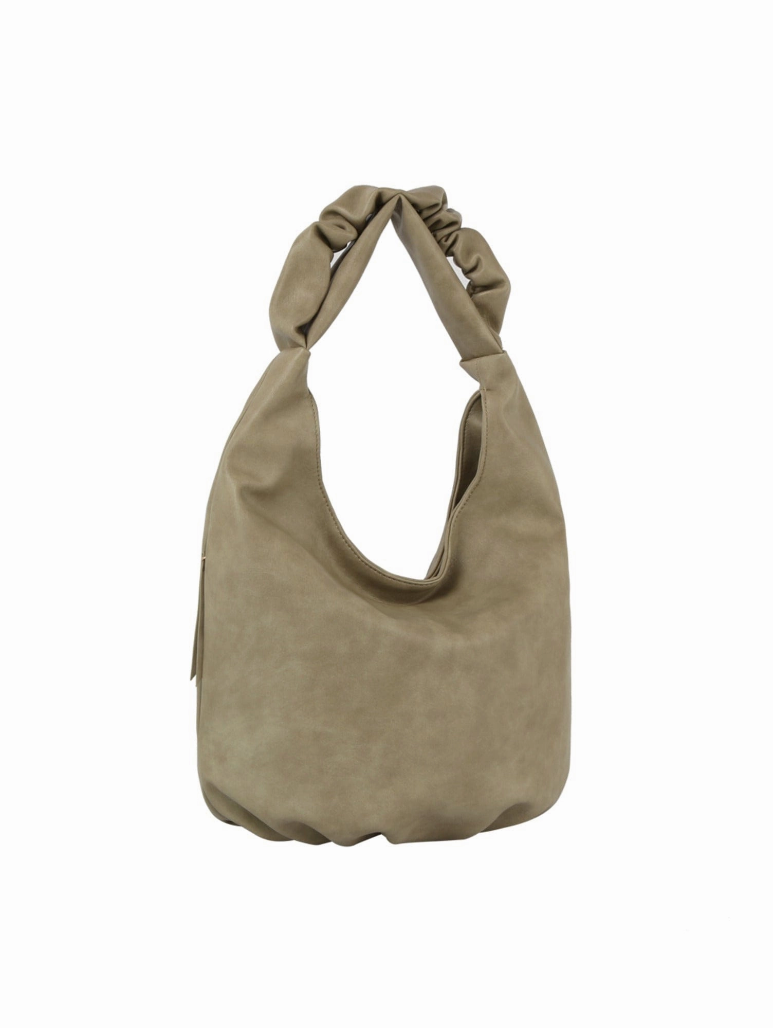 JY0522M Moira Scrunch Handle Hobo Bag Comfort Carry Trendy Journey