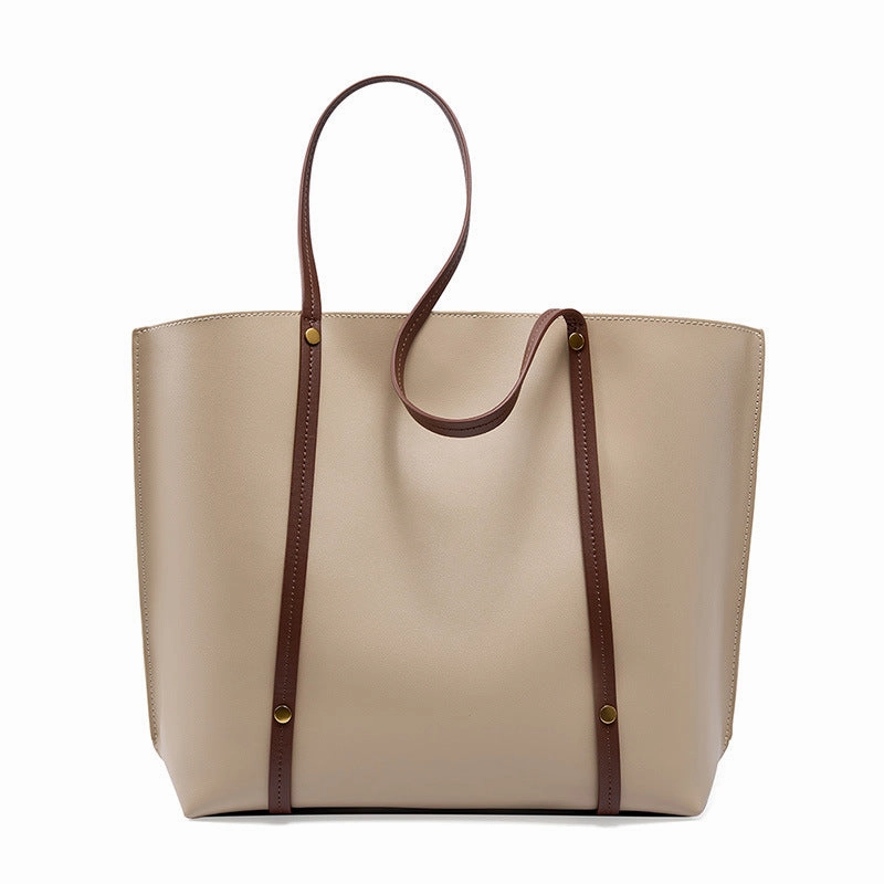 Durable Fabric Women??s Large Soft Genuine Leather Tote Bag ?C Fall/Winter Commuter Shoulder Bag, Laptop Handbag, Work Purse