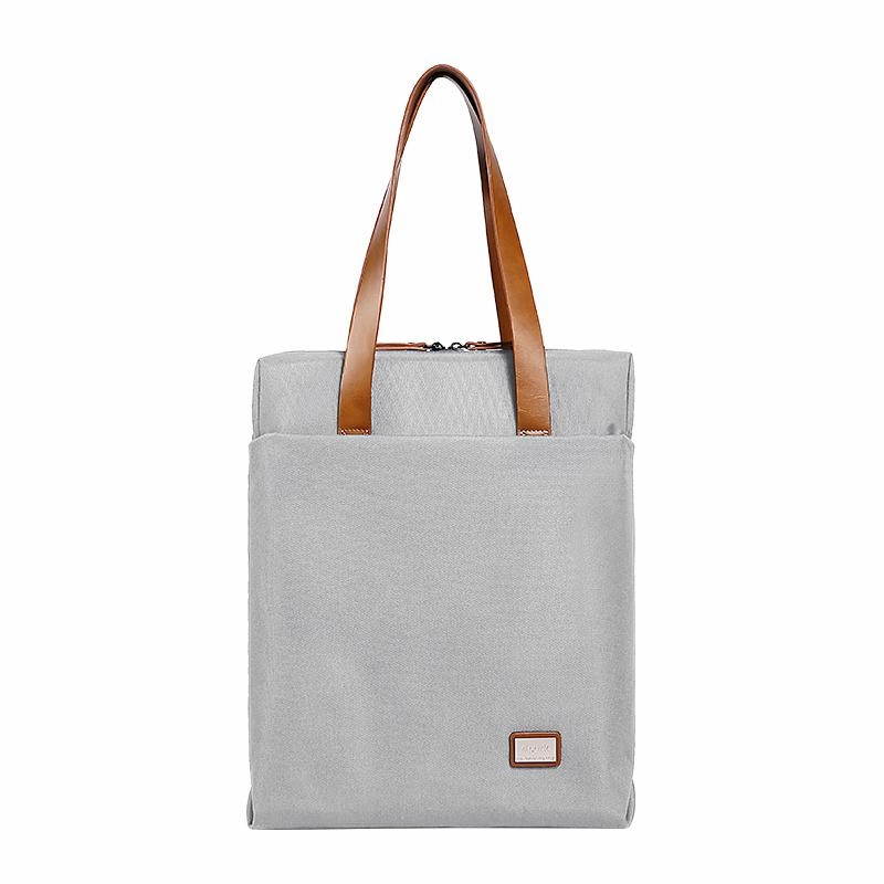 Long Lasting Fashion OXFORD CLOTH PVC Black Men's Women's Laptop Handbag Briefcase Business Briefcase For Men