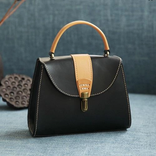 Long Lasting Handmade Women's Leather Handbags Purse Vintage Small Handbag Shoulder Bag Purse