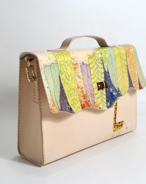 Handmade vintage custom leather large Satchel bag shoulder bag /handbag for women Daily Fashion