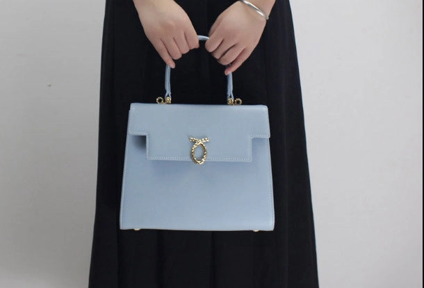 Genuine Leather handbag Kelly bag shoulder bag for women leather crossbody bag Timeless Functionality