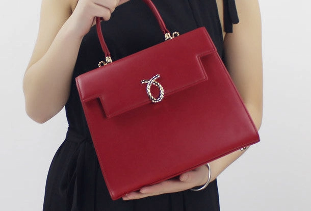 Soft Fabric Practical Design Genuine Leather handbag Kelly bag shoulder bag for women leather crossbody bag