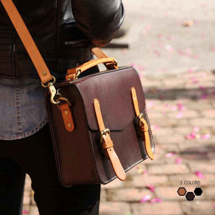 Fashion Ready Womens Handmade Green Leather Satchel Handbag Cambridge Structured Satchel Shoulder Purse