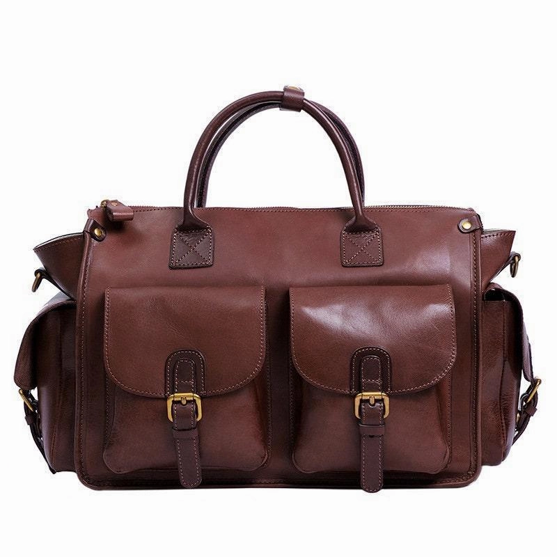Durable Function Essential Travel Bag Large Cowhide Leather Boston Bag, Weekender Travel Bag, Leather Duffle, Leather Luggage Carry on Baggage,  Gym Bag Women/Men Bag
