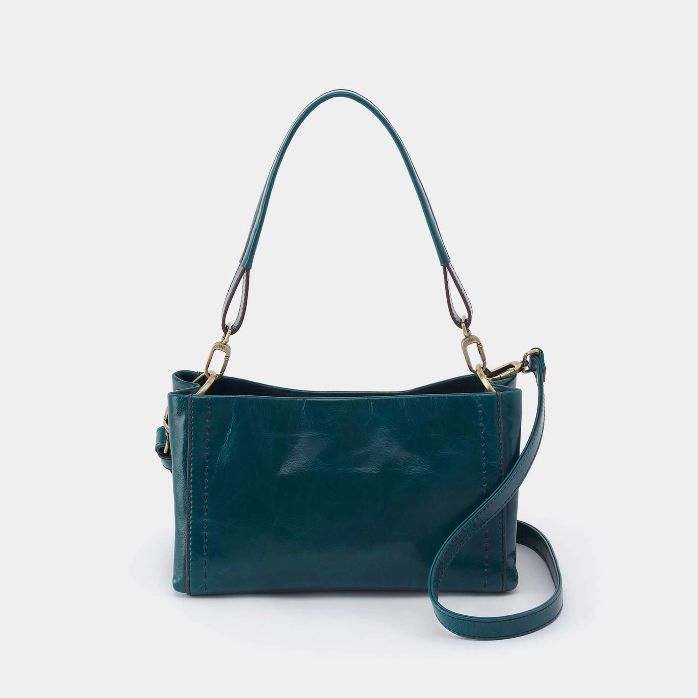Seneca Shoulder Crossbody in Polished Leather - Wild Bluegrass Quality Construction Casual Utility