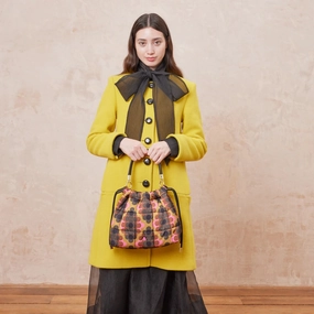 Lightweight Function Small Cirrus Drawstring Handbag - Cosmos Pink