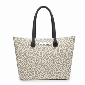 Street Style Versatile Accessory V2023P Carrie Printed Versa Tote w/ Interchangeable Straps