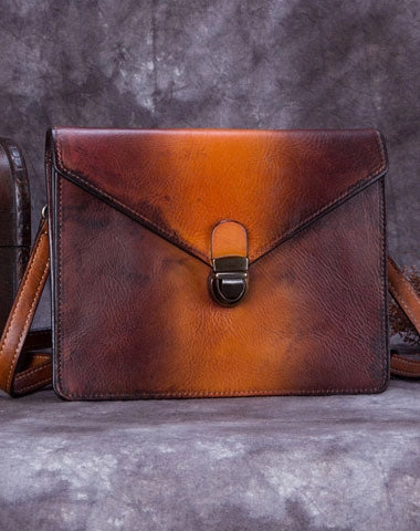 Genuine Leather Handbag Vintage Bag Shoulder Bag Crossbody Bag Purse Clutch For Women Winter Look Design Vision