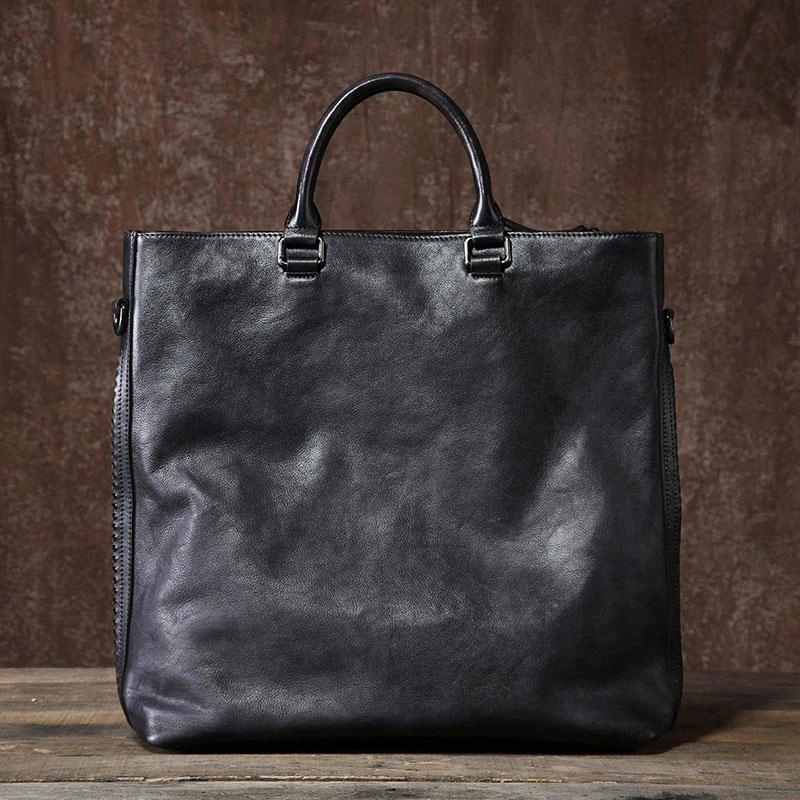 Handmade Leather Mens Cool Messenger Bag Handbag Shoulder Bag for men Compact Design