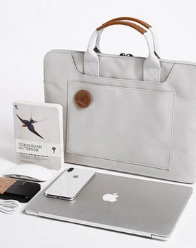 Casual Companion Summer Trend Cool Oxford Cloth PVC Women Orange 13.3???? Briefcase Business Computer Handbag For Women