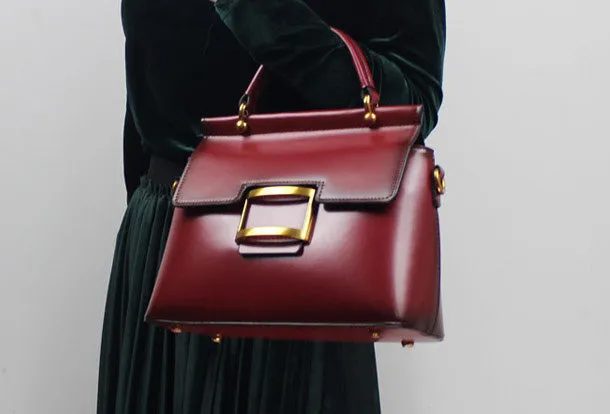 Women Leather Handbag Purse Shoulder Bag for Women Leather Crossbody Bag Stylish Travel