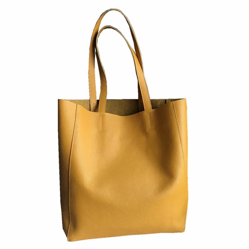 Modern Function Fashion Womens Silver Leather Oversize Tote Bags Silver Shoulder Tote Bag Handbag Tote For Women