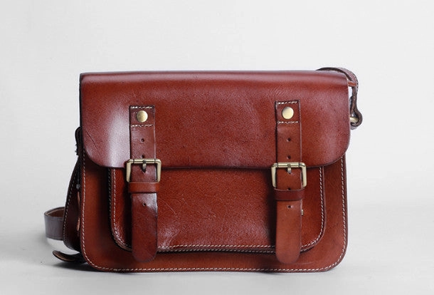 Handmade leather men Satchel bag messenger large vintage shoulder bag vintage bag Refined Look Daily Carry Gear
