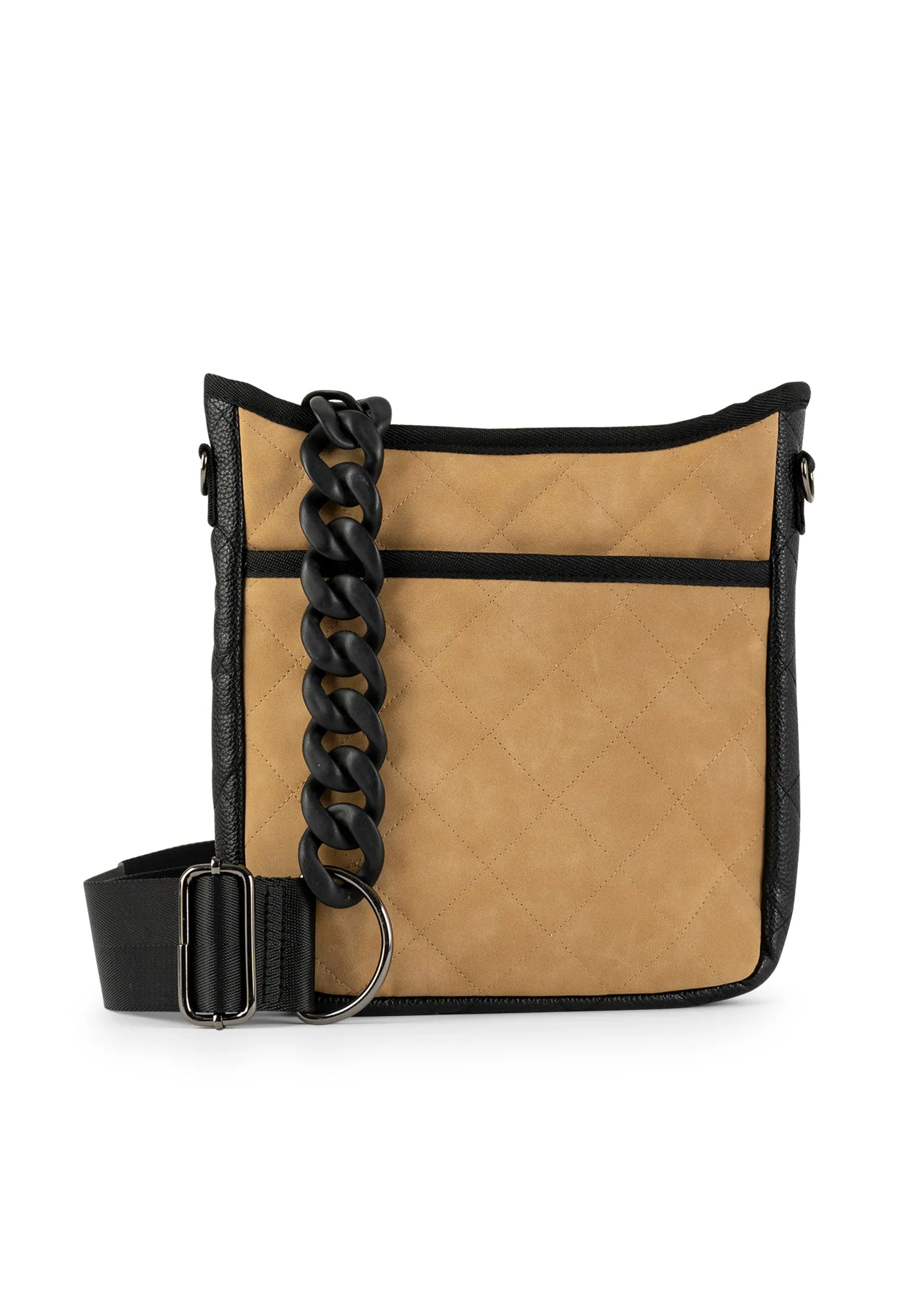 Fashion Ease Keeps your hands free while providing easy access to essentials Jeri Toast Crossbody