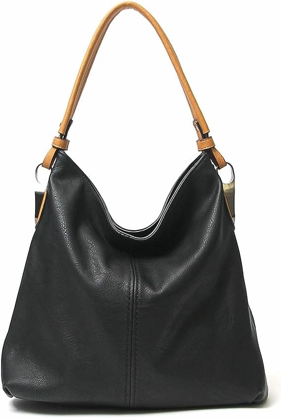 LHL001-2 Side Metal Accent Hobo Bag Street Utility Urban Adventure