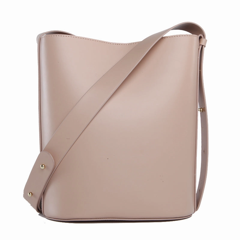 Stylish LEATHER WOMEN Bucket Handbag Barrel SHOULDER BAG Crossbody Purse FOR WOMEN Crossbody Wear Office Look